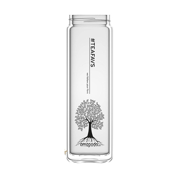 amapodo Glas-Teetrinkflasche 400ML