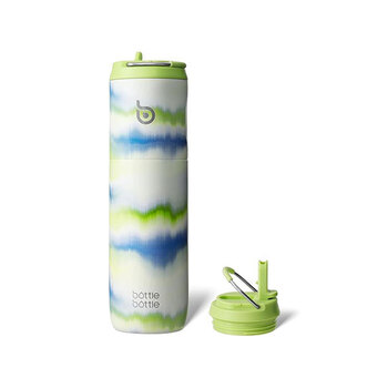 Botella de agua aislante 750ML con tapa de pajita y asa de BOTTLE BOTTLE