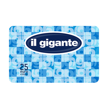 Gift Card Il Gigante da 25 Euro