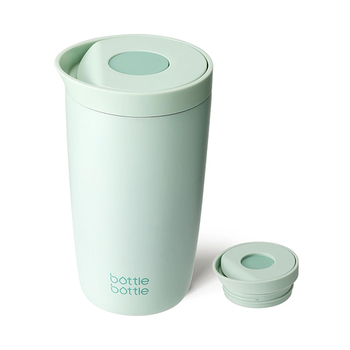 Caneca de Viagem Isolada 350ML da BOTTLE BOTTLE (Verde)