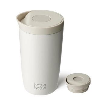 Caneca de Viagem Isolada 350ML da BOTTLE BOTTLE (Cinza)