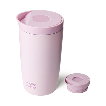 Caneca de Viagem Isolada 350ML da BOTTLE BOTTLE (Rosa)