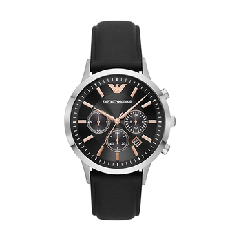 Cronógrafo Masculino AR2448 da Emporio Armani (Preto)