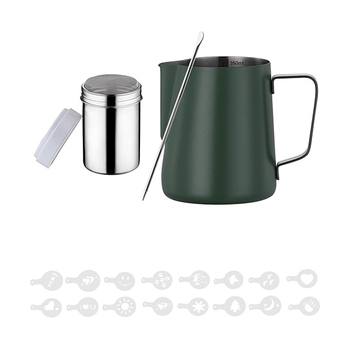 Jarro de Leite Barista 350ML com Conjunto 