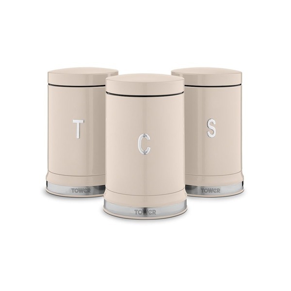 Tower BELLE Kitchen Canister Set (3pcs)Image