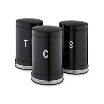 Tower BELLE Kitchen Canister Set (3pcs)