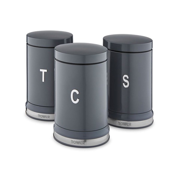 Tower BELLE Kitchen Canister Set (3pcs)Image