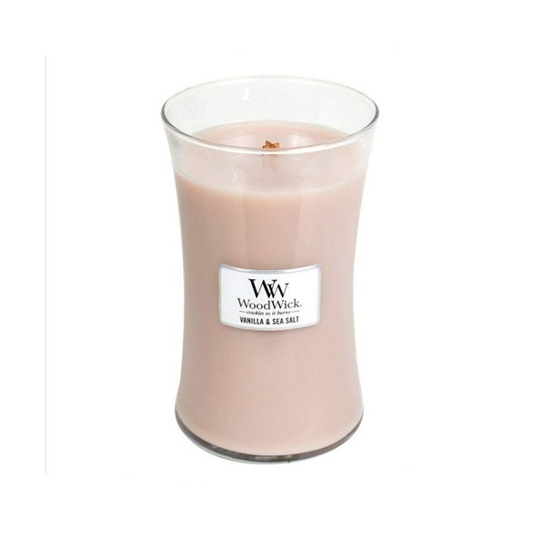 WoodWick VANILLA & SEA SALT Large Jar CandleImage