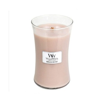 WoodWick VANILLA & SEA SALT Large Jar Candle