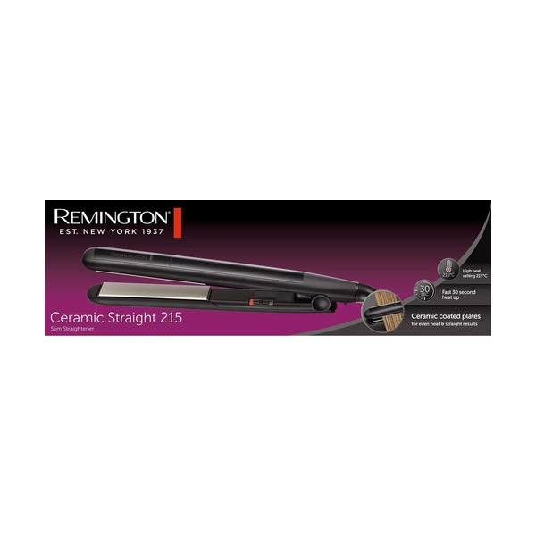 Remington CERAMIC STRAIGHT 215 Slim Hair StraightenerImage