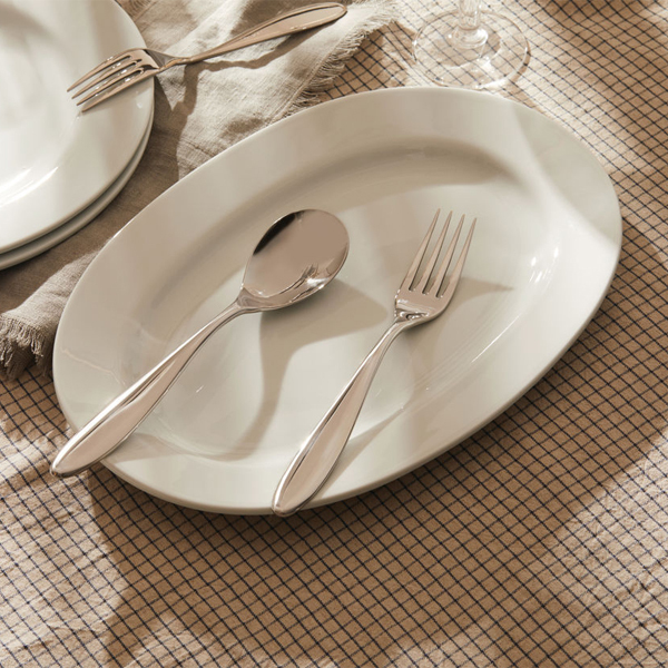 Alessi - Mami: Set Cucchiaio e Forchetta da ServizioImmagine