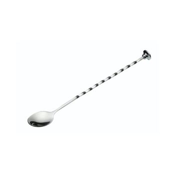 BarCraft Cocktail-Rührlöffel aus Edelstahl 28cm