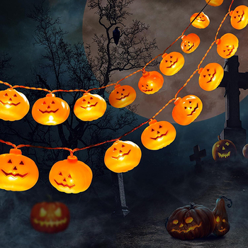 ProzenPro Halloween Pumpkin LED String Lights 3M