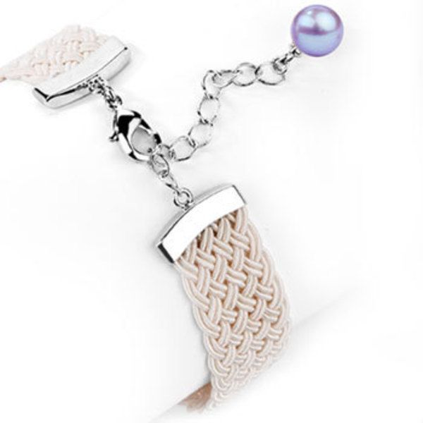 Mia's Snowy Pearl BraceletImage