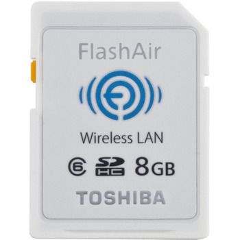 Toshiba FlashAir™ Wireless SD Card, 8GB