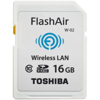 Toshiba FlashAir™ II Wireless SD Card, 16GB