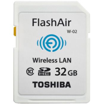 Toshiba FlashAir™ II Wireless SD Card, 32GB