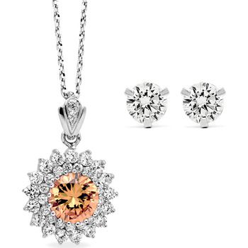 Pica LéLa Topas Crown Necklace & Earrings Set