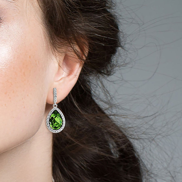 Pica LéLa ROYAL Peridot Drop EarringsImage