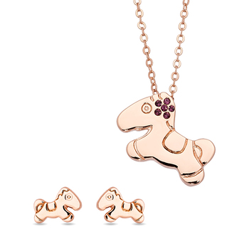 Pica LéLa LITTLE PONY Earring and Necklace Set