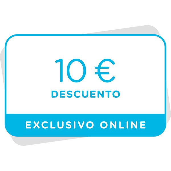 Vale de 10€ de descuento en tu próxima compra en la tienda onlineImagen