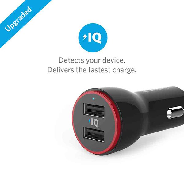 Anker PowerDrive Dual-USB Car Charger & Micro USB CableImage