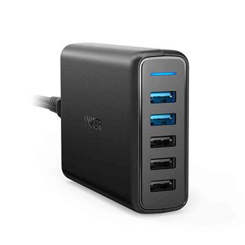 Anker PowerPort SPEED 5-Port USB Wall Charger