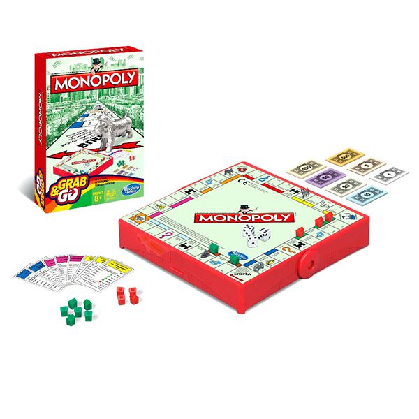 Hasbro Monopoly Board Game - Grab & GoImage