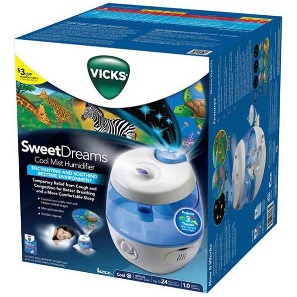 Vicks VUL575E1 SWEET DREAMS Cool Mist HumidifierImage