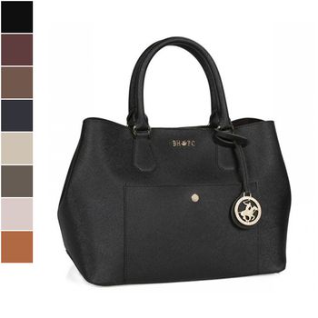 Beverly Hills Polo Club Saffiano Tote Bag