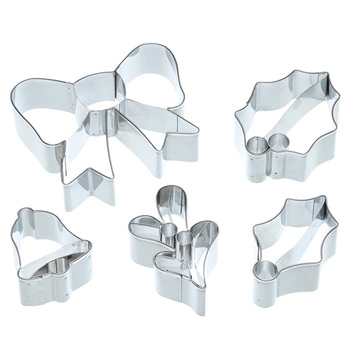 KitchenCraft Cortadores do biscoitos da grinalda de Natal