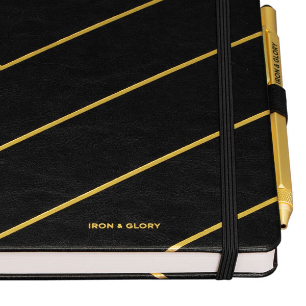 Iron & Glory MAKE IT HAPPEN Notebook & Multi-Pen SetImage