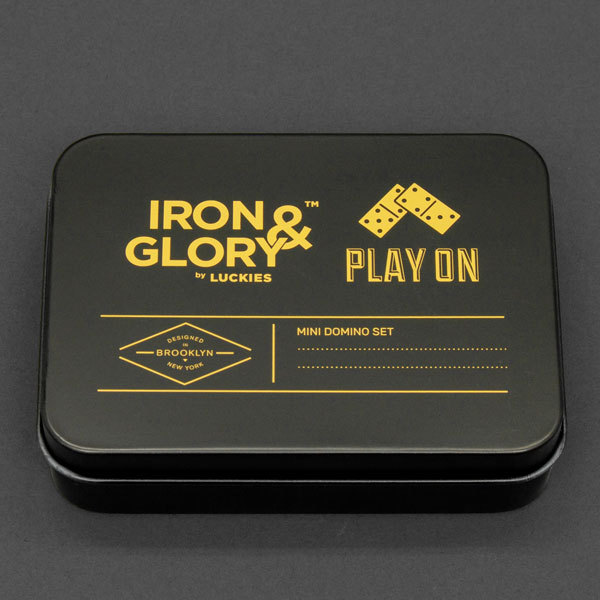 Iron & Glory PLAY ON Mini Travel Domino SetImage
