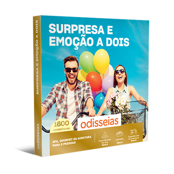 Surpresa e Emoção a Dois -1600 Experiências