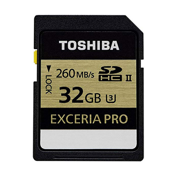 Toshiba EXCERIA PRO SDHC UHS-II Card 32GBImage
