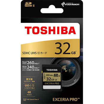 Toshiba EXCERIA PRO SDHC UHS-II Card 32GB
