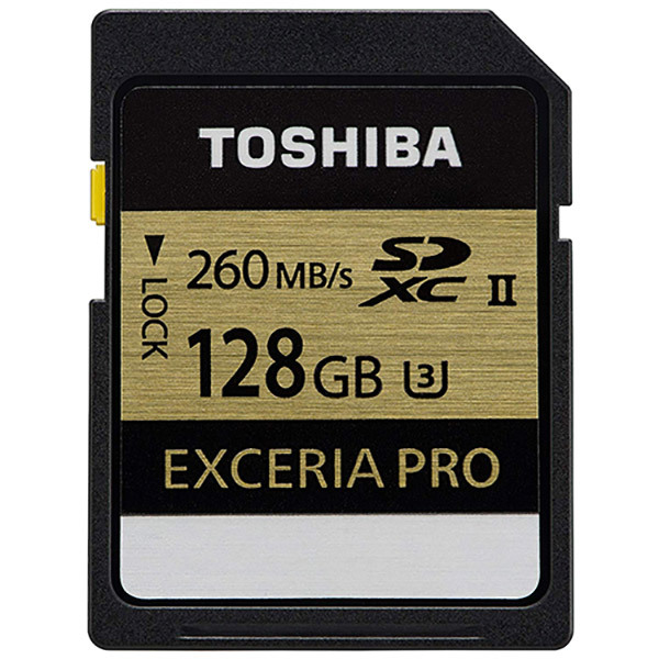 Toshiba EXCERIA PRO SDHC UHS-II Card 128GBImage