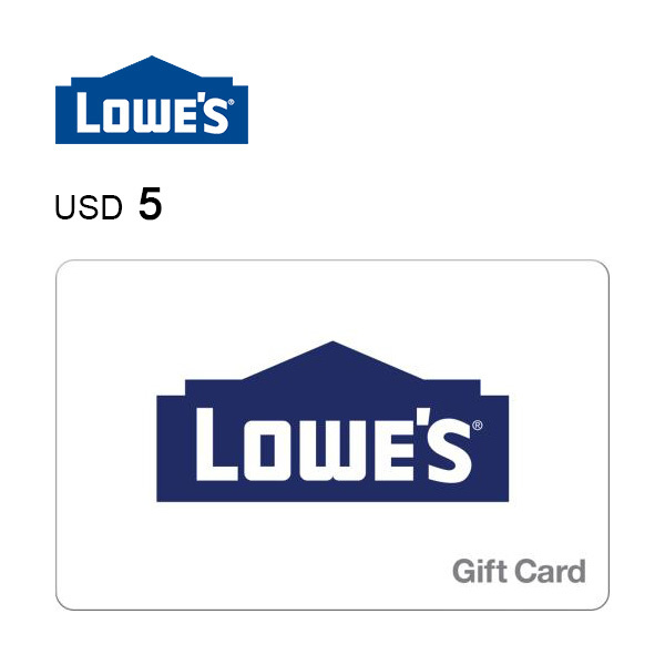 Lowe's e-Gift Card $5Image