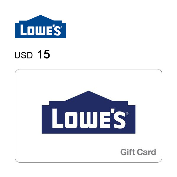 Lowe's e-Gift Card $15Image