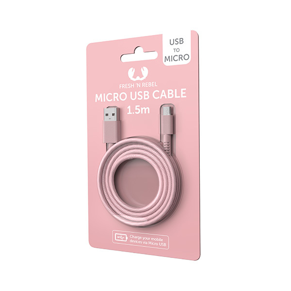 Fresh 'n Rebel USB zu micro-USB Fabriq Kabel 1.5mBild