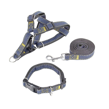 Trends Dog Harness Leash & Collar Matching Set