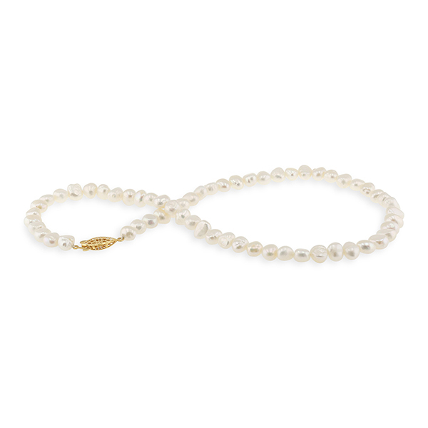 UMI Pearls ISOBEL Flat Pearl NecklaceImage