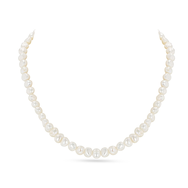 UMI Pearls ISOBEL Flat Pearl NecklaceImage