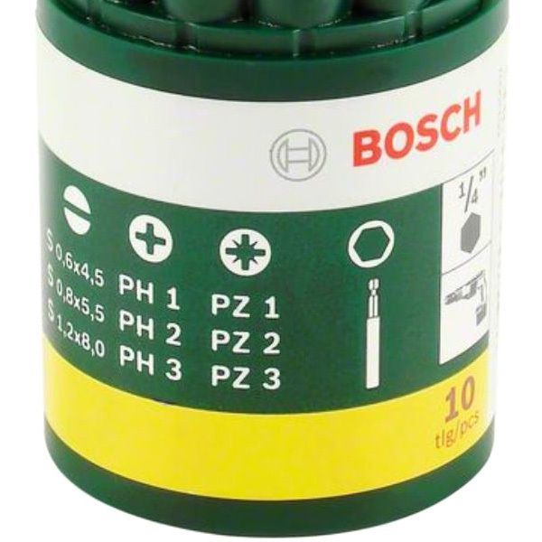 Bosch Screwdriver Bit Set 10pcsImage