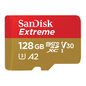 SanDisk Extreme microSDXC UHS-I Memory Card 128GB