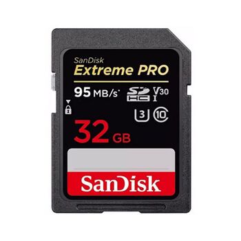 SanDisk Extreme Pro SDHC UHS-1 Memory Card 32GB