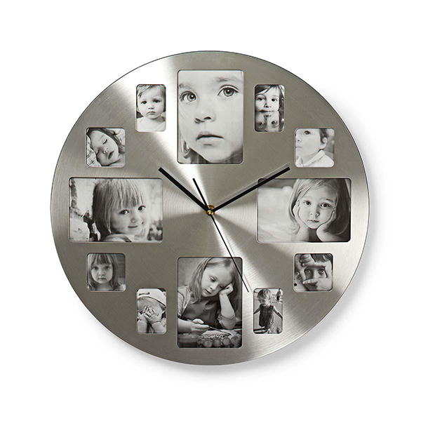 Relógio de Parede Circular com Molduras para Fotografias NedisImagem