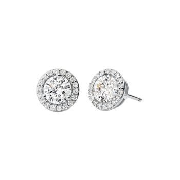 Michael Kors HALO Sterling Silver Stud Earrings