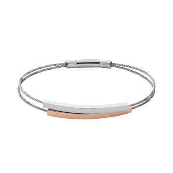 Skagen ELIN Two-Tone Cable Bracelet
