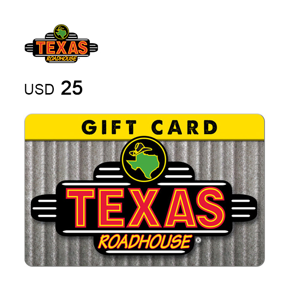 Texas Roadhouse e-Gift Card $25Image